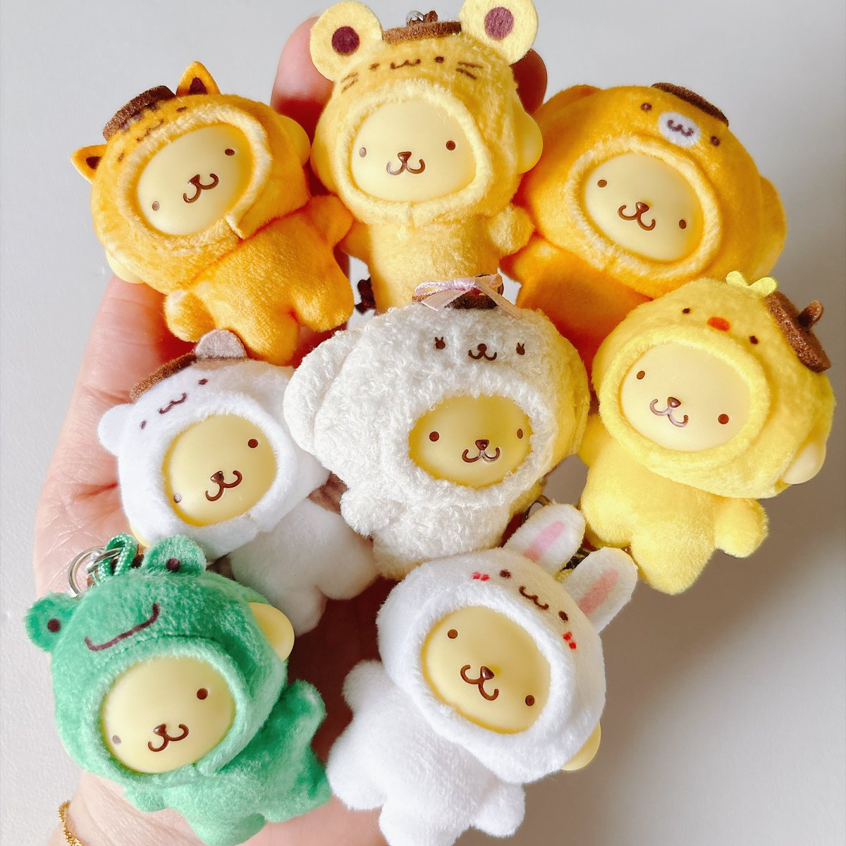 Sanrio｜chibittomo Pompompurin 3Oth ANNIVERSARY Mascot Charm mystery bag/blind box/All 8 types｜1pc