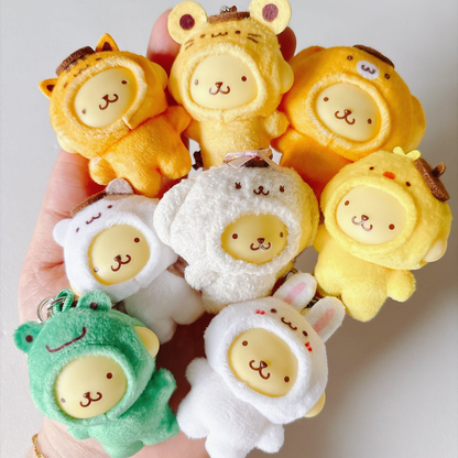 Sanrio｜chibittomo Pompompurin 3Oth ANNIVERSARY Mascot Charm mystery bag/blind box/All 8 types｜1pc