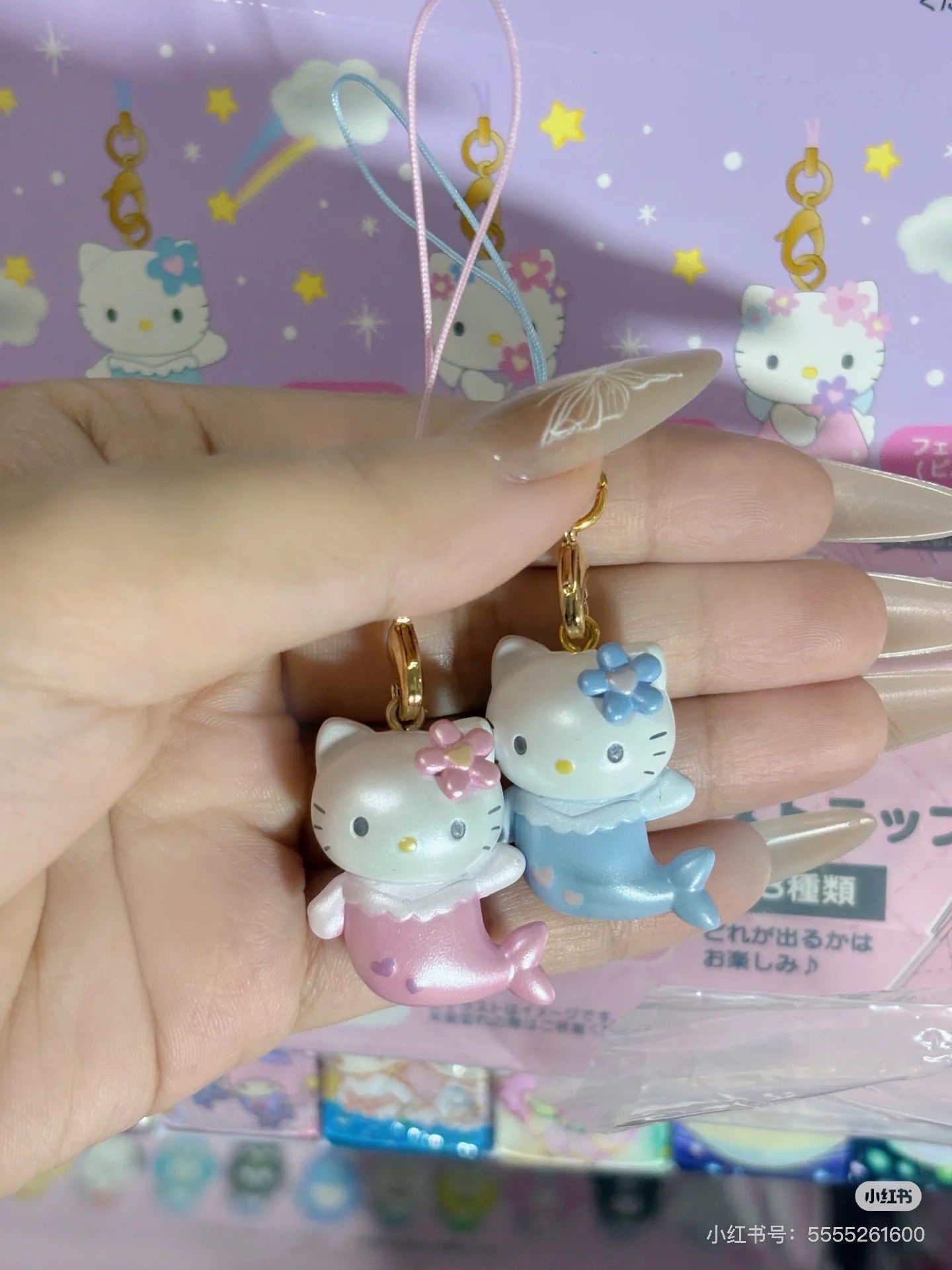 HelloKitty｜chibittomo Keychain mystery bag/blind box/All 8 types｜1pcs