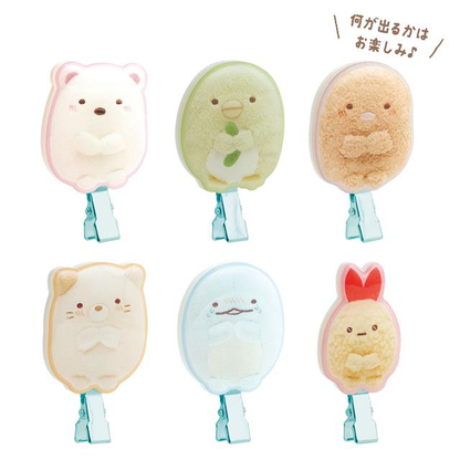 Sumikko gurashi｜Character Mix Plush Photo Series Hair Clip Collection mystery bag/blind box/All 6 types｜1pc