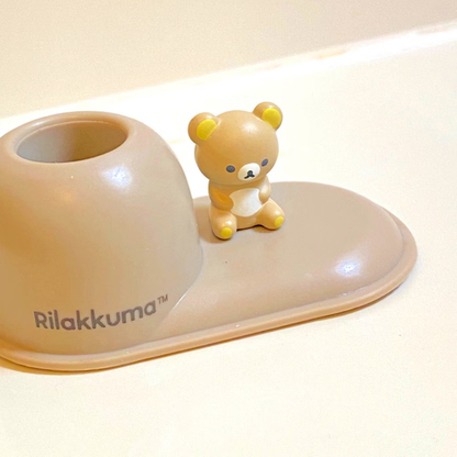 Rilakkuma｜toothbrush stand｜6 x 3.5 x 5 cm approx.