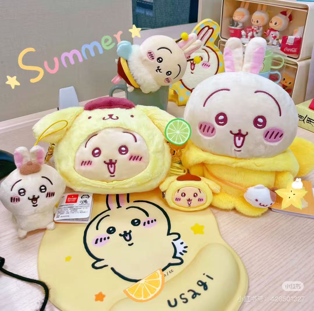 【limit 1】Sanrio｜Chiikawa X Sanrio Characters  Plush Dolls/Plush Toy｜16 x 19 x13cm approx.
