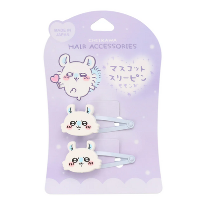 Chiikawa 吉伊卡哇｜Mascot Hair Clip亚克力发夹/刘海夹/1对｜约各H20×W57mm