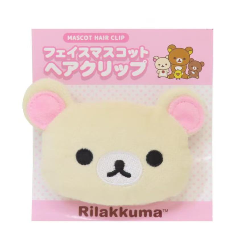 Rilakkuma｜Mascot Hair Clip｜ 85×85×45mm approx.