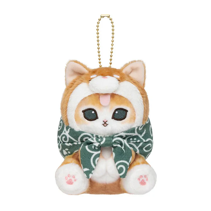 Mofusand｜ Shiba Inu cat Mascot Holder /Plush Keychain｜H125×W97×D120mm approx.