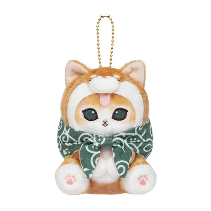 Mofusand｜ Shiba Inu cat Mascot Holder /Plush Keychain｜H125×W97×D120mm approx.