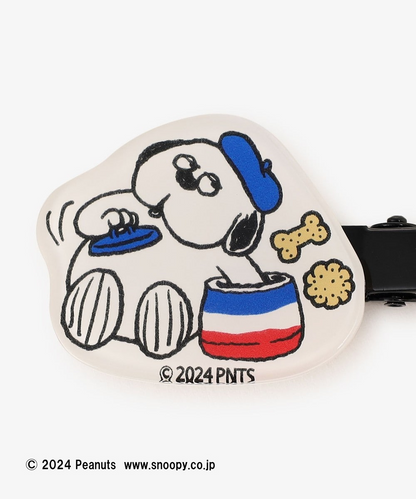 Snoopy史努比｜PEANUTS x Afternoon Tea下午茶联名巴黎铁塔系列可爱图案发夹组/刘海夹｜2枚入