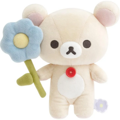 Rilakkuma｜Basic Rilakkuma Flower Plush Toy ｜170×180×85mm approx.