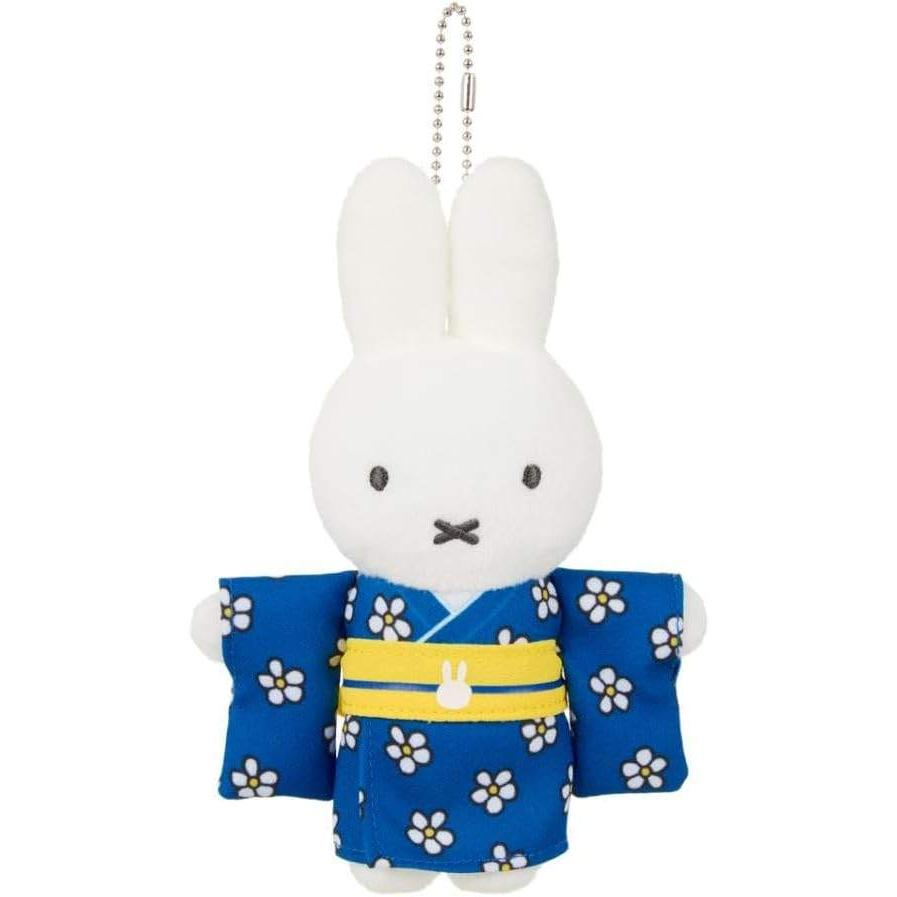 Miffy｜ Kimono FlowerMascot Holder /Plush Keychainr｜16.5×11×5cm approx.