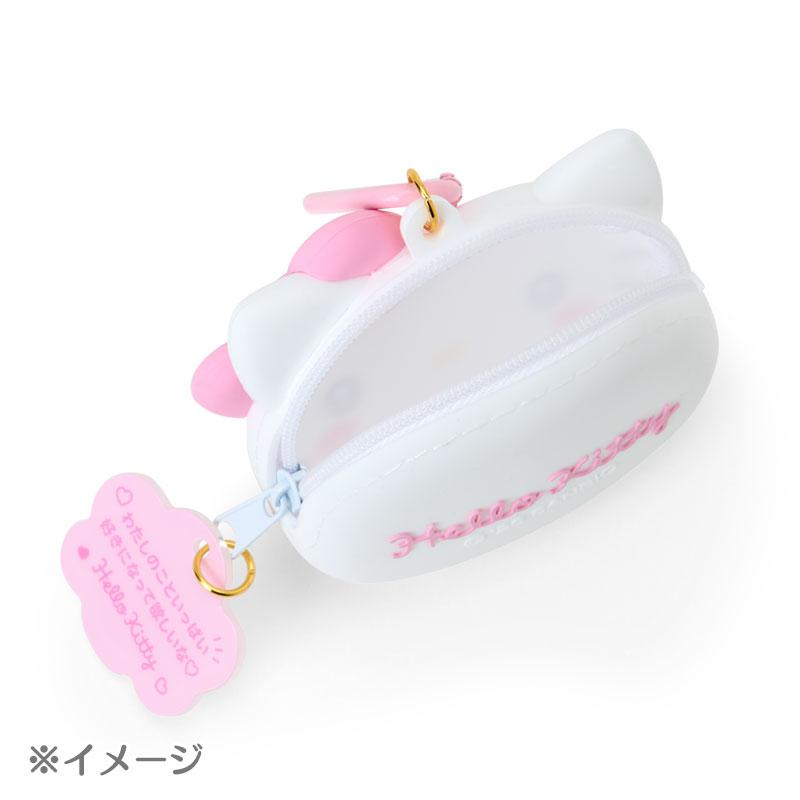 Sanrio｜Character Grand Prix 3rd Edition I want you to love it a lot!Face-shaped Silicone Mini Accessory Pouch｜12×3.5×6cm approx.