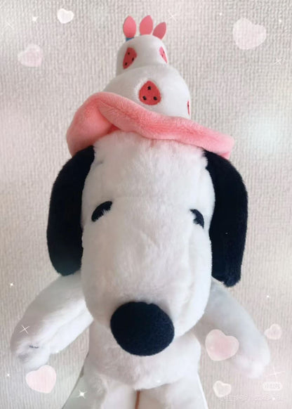 Snoopy｜Peanuts 75th Anniversary Cake Hat Plush Dolls/Plush Toy｜H26 x W14 x D15cm approx.