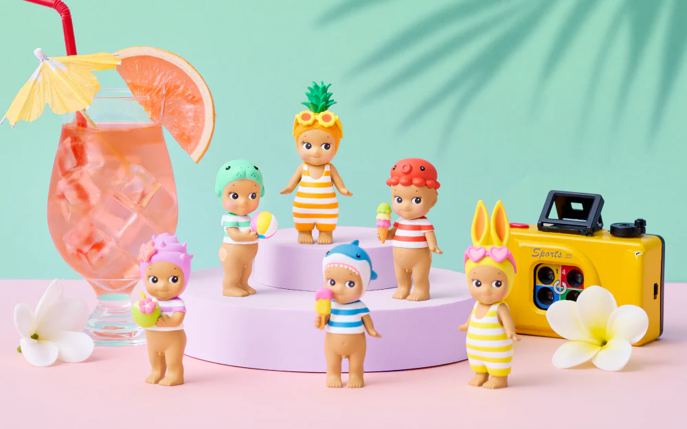 Sonny Angel｜Summer Vacation Series Sun-Kissed Style mystery bag/blind box/All 8 types｜1pcs