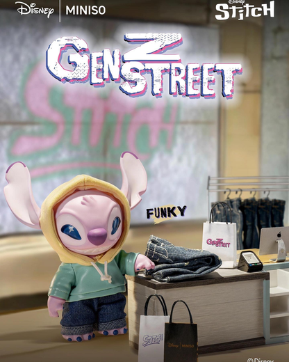 Disney Stitch Genz Series vinyl Doll Keychain Blind Box