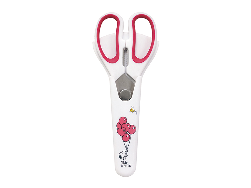 Snoopy｜Kitchen Scissors (with storage case)｜194 x 83 x 15 mm Approx.