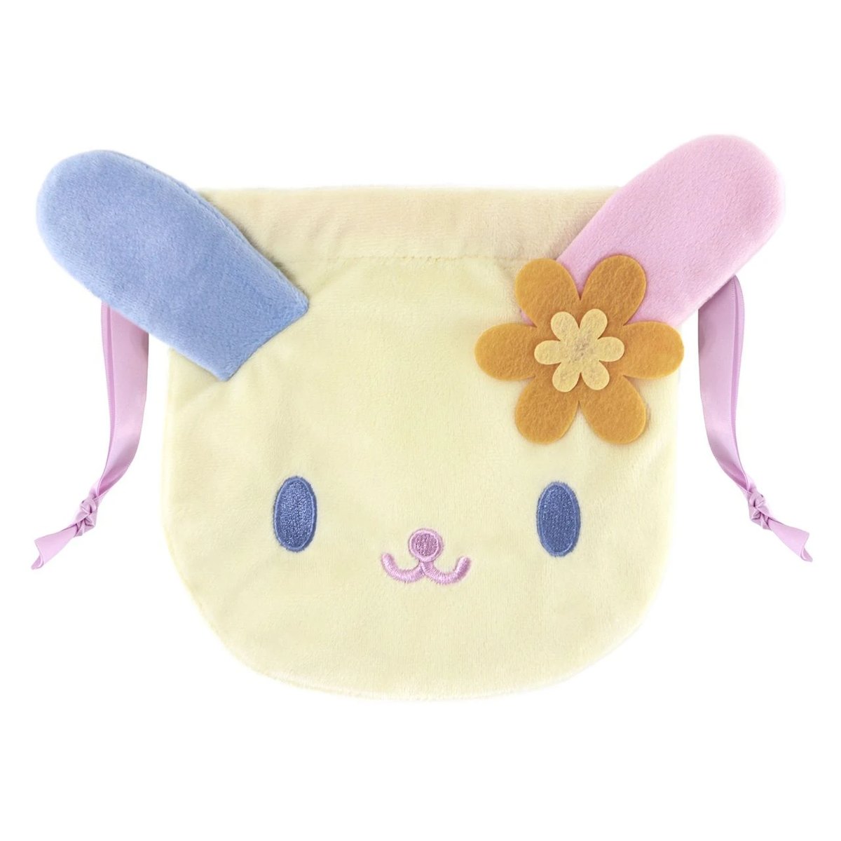 Sanrio｜characters Face Drawstring Bag｜160 x 160 x 20mm approx.