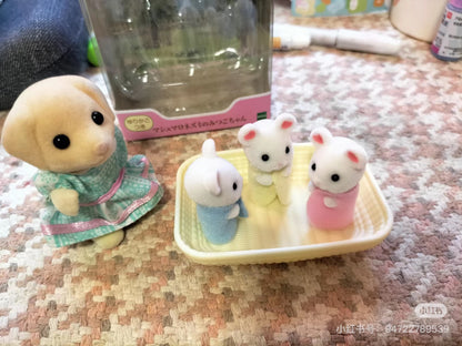 SylvanianFamilies｜Marshmallow Mouse Triplets-5337