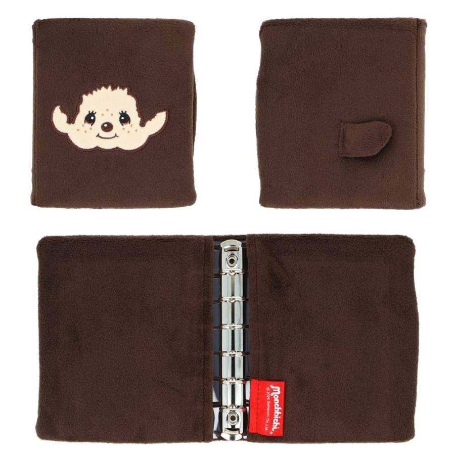 Monchhichi｜Plush Sticker Binder｜W115 x H150 x D30mm approx.