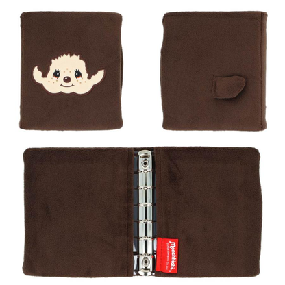 Monchhichi｜Plush Sticker Binder｜W115 x H150 x D30mm approx.