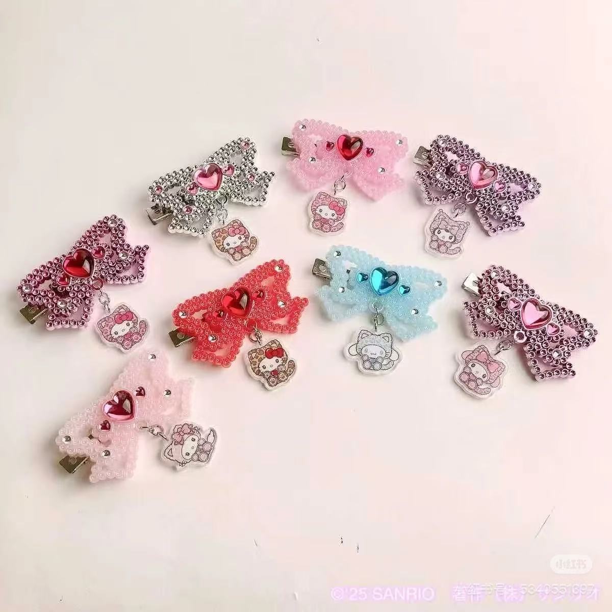 【limit 3】Sanrio｜Leopard Gal Cat Hair Clip mystery bag/blind box/All 8 types｜1pcs