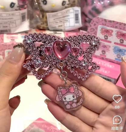 【limit 3】Sanrio｜Leopard Gal Cat Hair Clip mystery bag/blind box/All 8 types｜1pcs