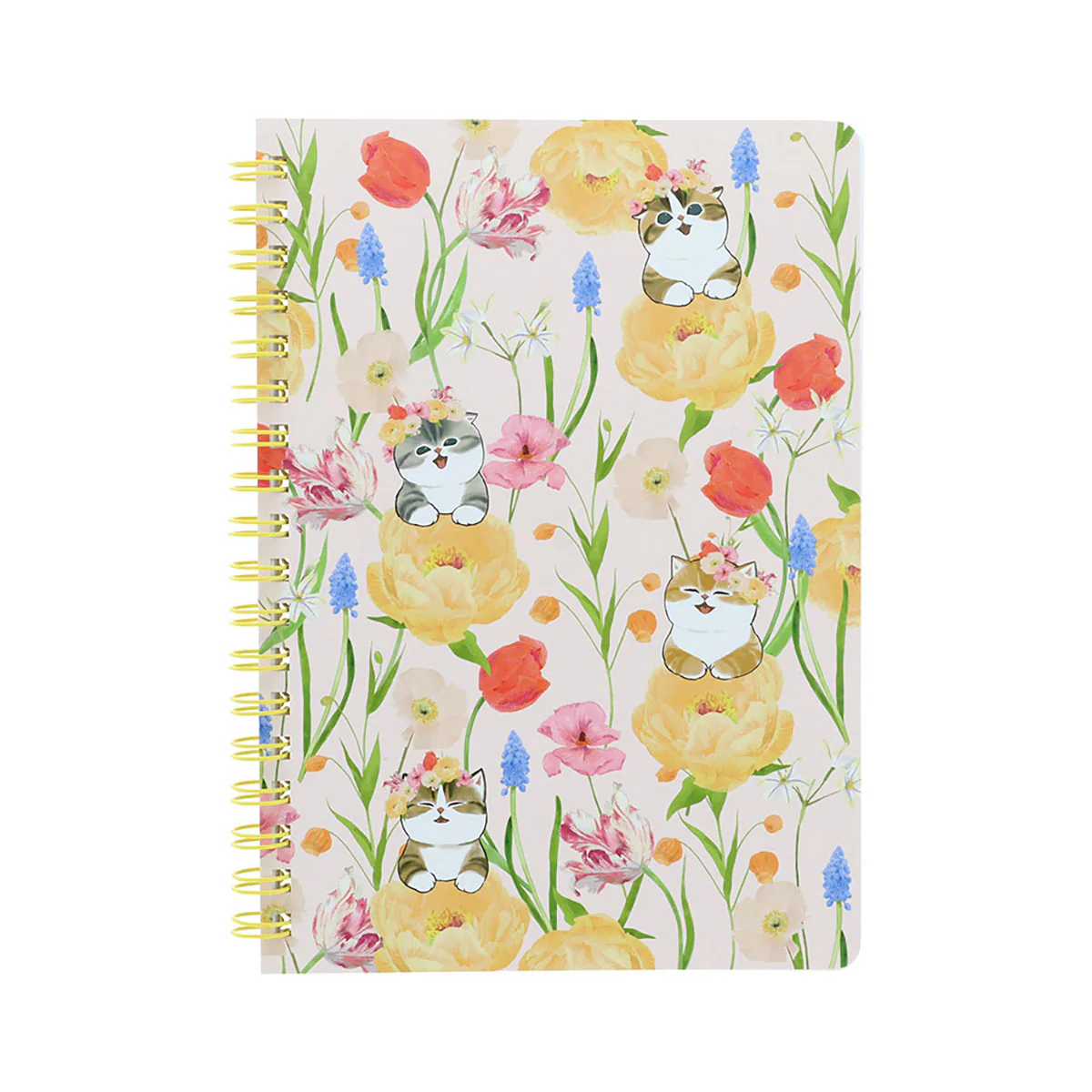 Mofusand｜Hibiya Kadan Mini Double Ring Notebook B6｜60 pages