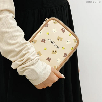Rilakkuma轻松熊｜多功能钱包/卡包/手帐包/护照包｜约H195 x W145 x D20 mm