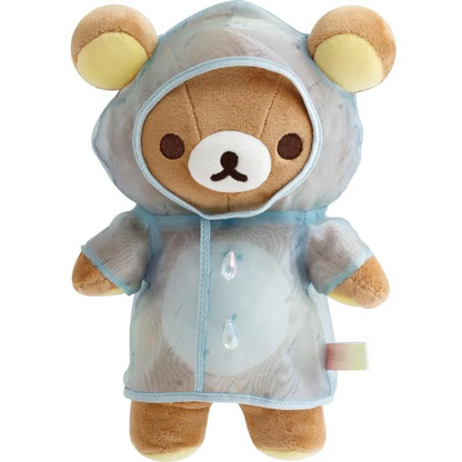Rilakkuma｜Rainy Day to Sunny Raincoat Plush Dolls/Plush Toy｜120×150×110mm approx