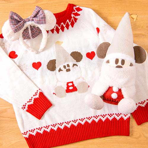 Disney迪士尼 ｜东迪2024圣诞精灵妖精米奇系列毛绒玩偶/公仔