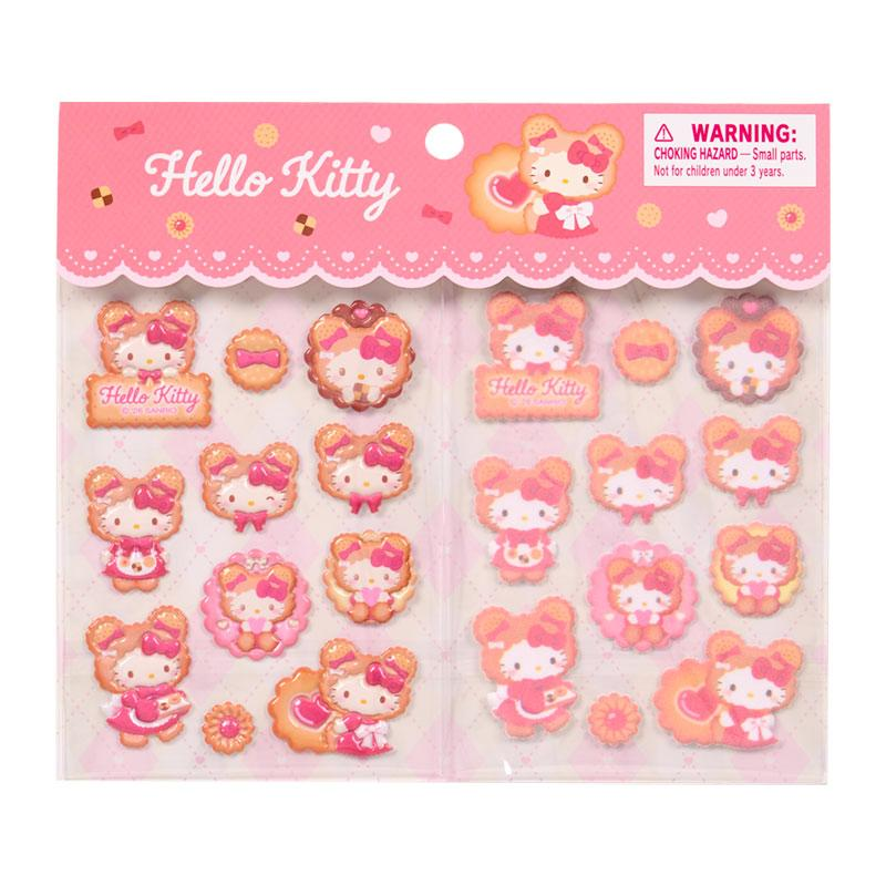 Sanrio｜Cookie Fluffy Bear Sticker Set｜17.5×0.2×15cm approx.