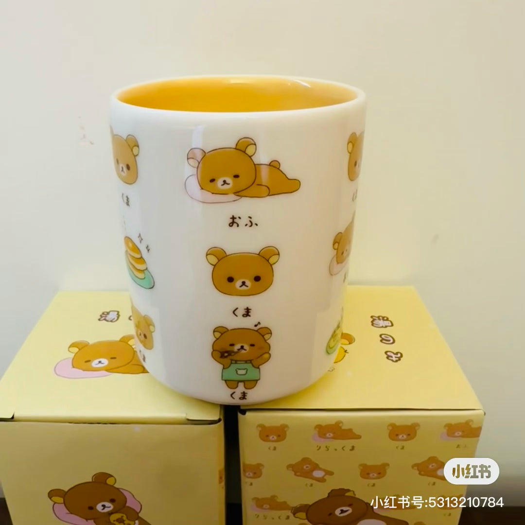 Rilakkuma｜Teacup Hot Water Cup｜90×Φ65mm approx.