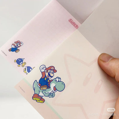 Nintendo｜Super Mario Brothers Square Memo｜95×95×10mm approx.