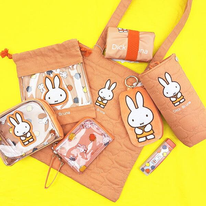 Miffy｜My Favorite Dress die-cut pouch｜13cm x 7.5cm x 1cm approx.