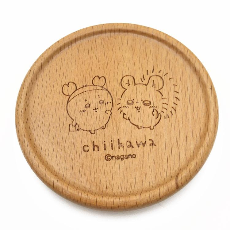 chiikawa｜Coaster Happy Blossom｜90×H15mm approx.