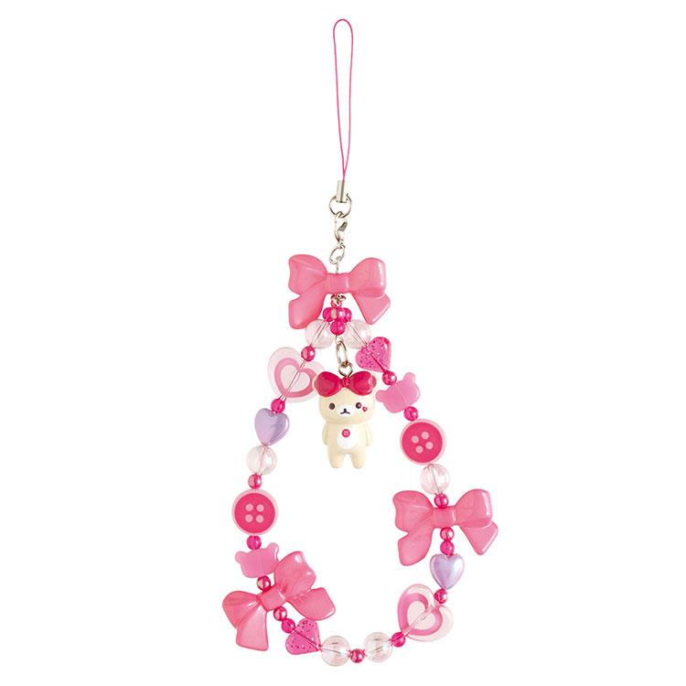 Rilakkuma｜Lots of Korilakkuma Bead Strap｜200 x 70 mm approx.
