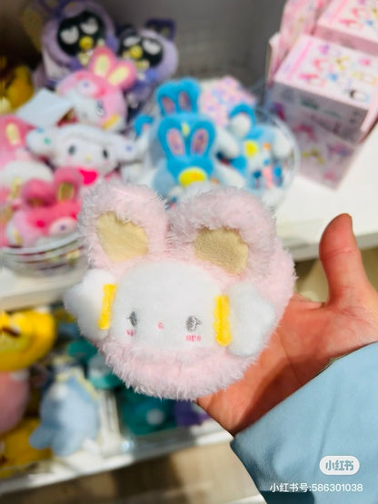 Sanrio｜Spring Rabbit Mini Pouch Charm｜11.6 x 10.3 x 6.3cm approx.
