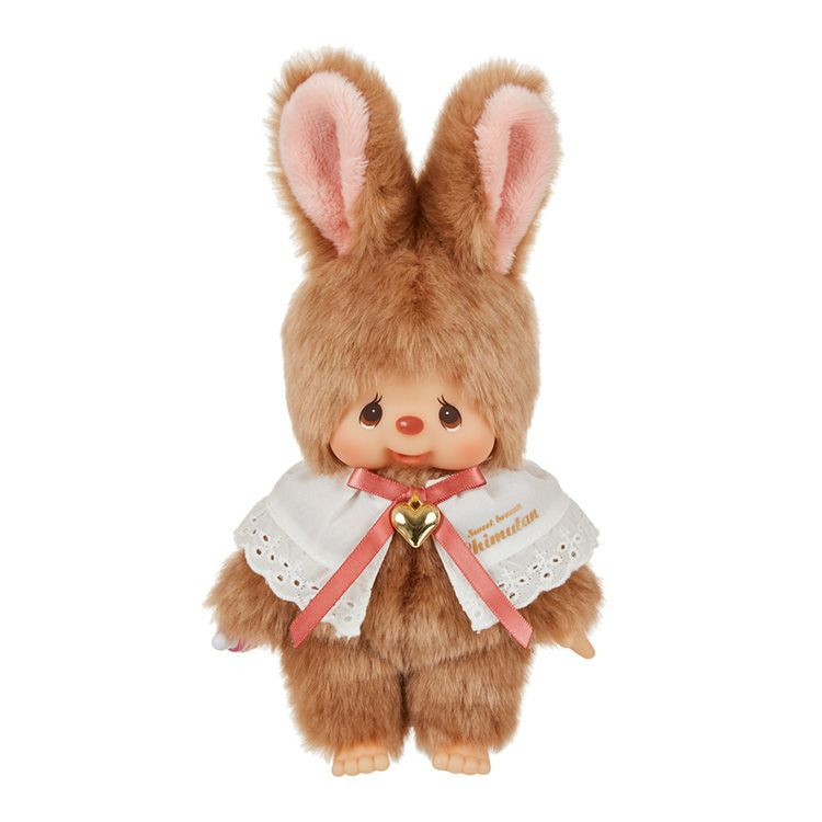 Monchhichi｜Sekiguchi Sweet Brown Series Rabbit Chimutan Plush Dolls/Plush Toy｜S/H24 x W12 x D8.5cm approx.
