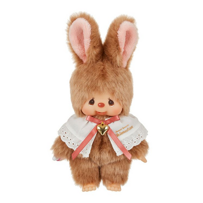 Monchhichi｜Sekiguchi Sweet Brown Series Rabbit Chimutan Plush Dolls/Plush Toy｜S/H24 x W12 x D8.5cm approx.