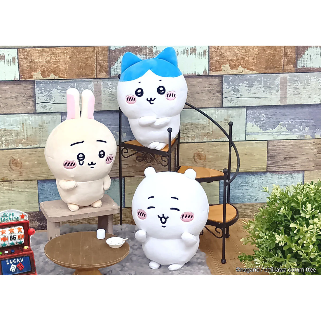 Chiikawa｜Characters Potetama Plush Dolls/Plush Toy｜H170×W120×D120mm approx.