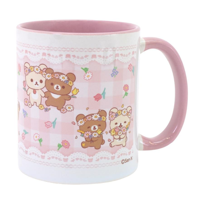 【limit 1】Rilakkuma｜Korilakkuma and Chairoikoguma Porcelain Mug｜ φ82 x 96 mm approx.