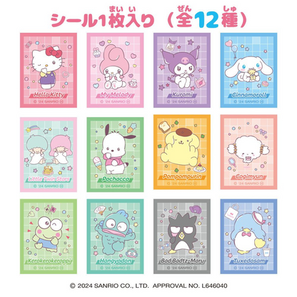 Bandai｜Sanrio Colorful Cotton Candy彩色棉花糖/含角色贴纸｜12g【25.03】