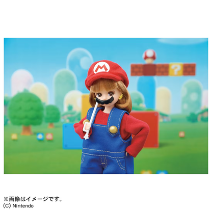 【limit 1】Licca｜Super Mario Licca-chan Mario Doll｜W125×H265×D42mm approx.