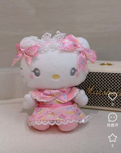 Sanrio｜Romantic Candy Mascot Holder /Plush Keychain