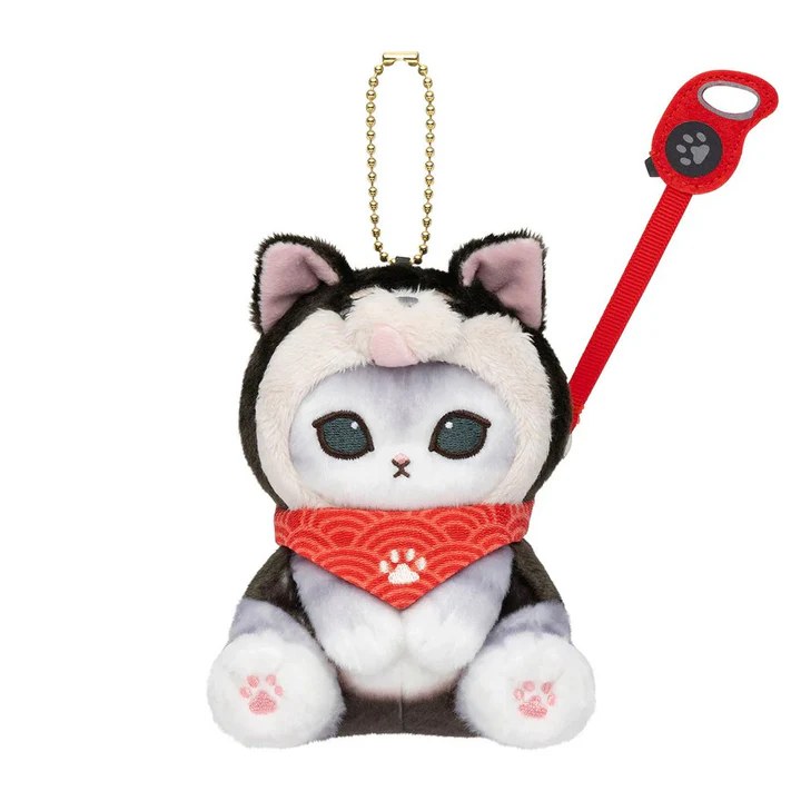 Mofusand｜ Shiba Inu cat Mascot Holder /Plush Keychain｜H125×W97×D120mm approx.