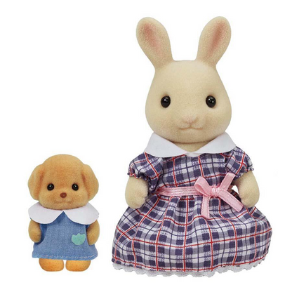 【限时折扣】SylvanianFamilies森贝儿家族｜Baby Castle Nursery gift set-Milk Rabbit-Poodle Baby Milo彩虹城堡幼儿园+牛奶兔+贵宾犬宝宝套组/玩具/过家家5670