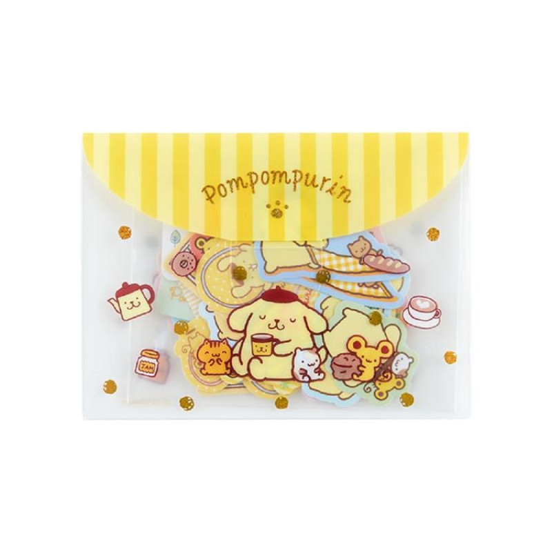 Sanrio｜Flake Sticker &amp; Case Set｜40piece