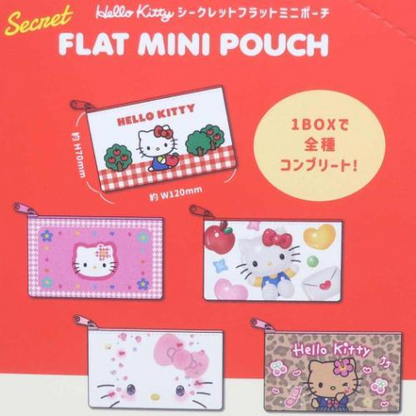 Hello Kitty｜Flat Mini Pouch mystery bag/blind box/All 10 types｜1pcs