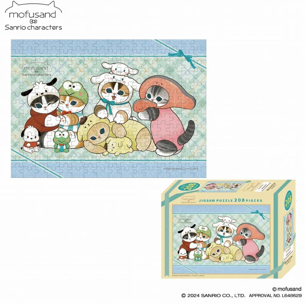 Mofusand｜Sanrio × Mofusand Jigsaw Puzzle｜208pcs