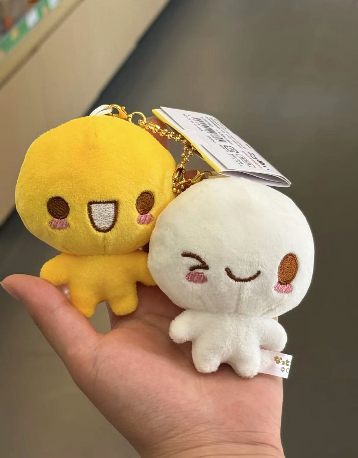 Nico Nui｜Obakane Nico Nui Mascot Holder /Plush Keychain｜W110 x H170 x D50mm approx.