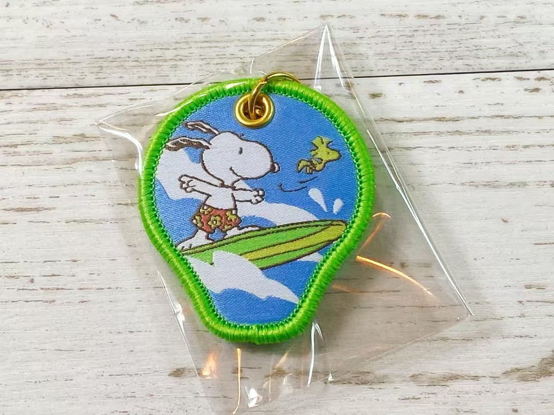 Snoopy｜Peanuts Secret Patch Keychain/Keyring mystery bag/blind box/All 10 types｜1pcs