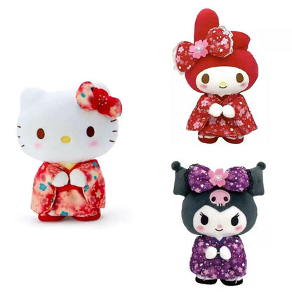 Sanrio｜Sakura Kimono Plush Dolls/Plush Toy (S)｜15×9×19cm approx.